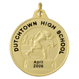 Girls Track Front Imprint Medals