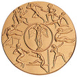 Track "All-Events" Litho Medal Insert