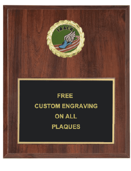 Track Insert Plaque