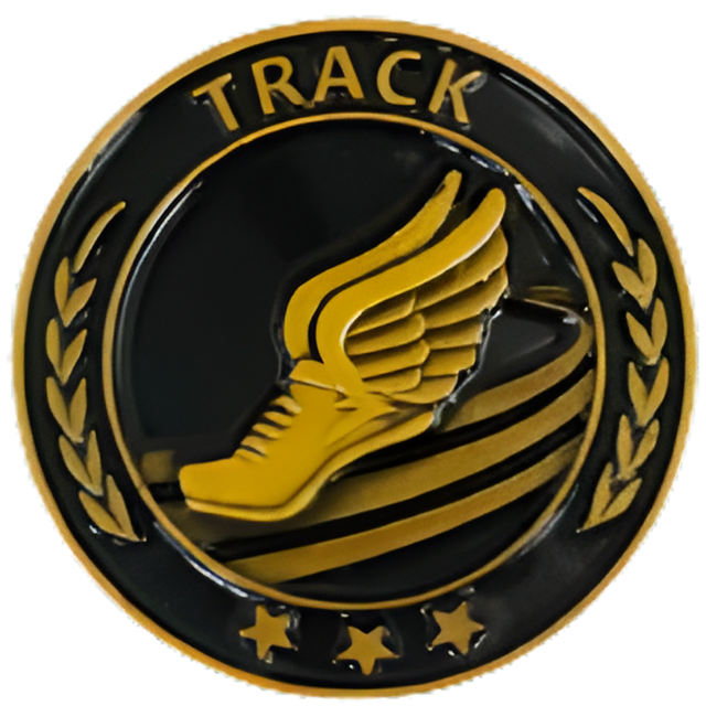 Track Premium Lapel Pin