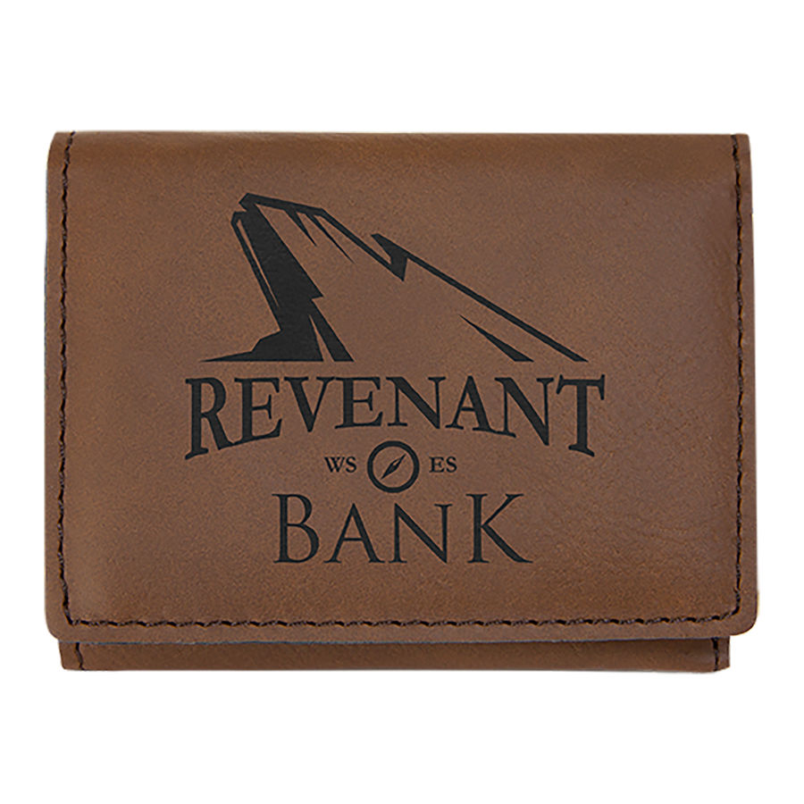 Trifold Leatherette Wallets