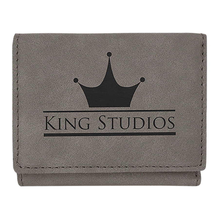 Trifold Leatherette Wallets