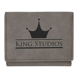 Trifold Leatherette Wallets