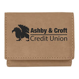 Trifold Leatherette Wallets