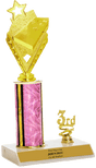 Cornhole 1st, 2nd and 3rd Place Trophy