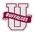 U-Shaped Mascot Badge with Choice of Back