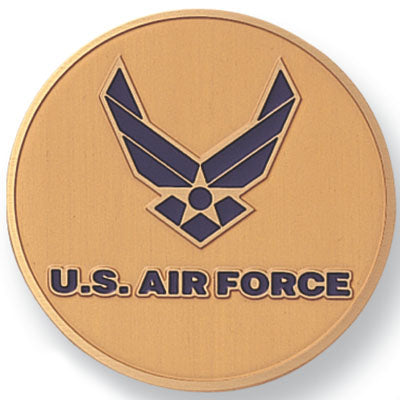 United States Air Force Medal Insert (Etched, 518466)