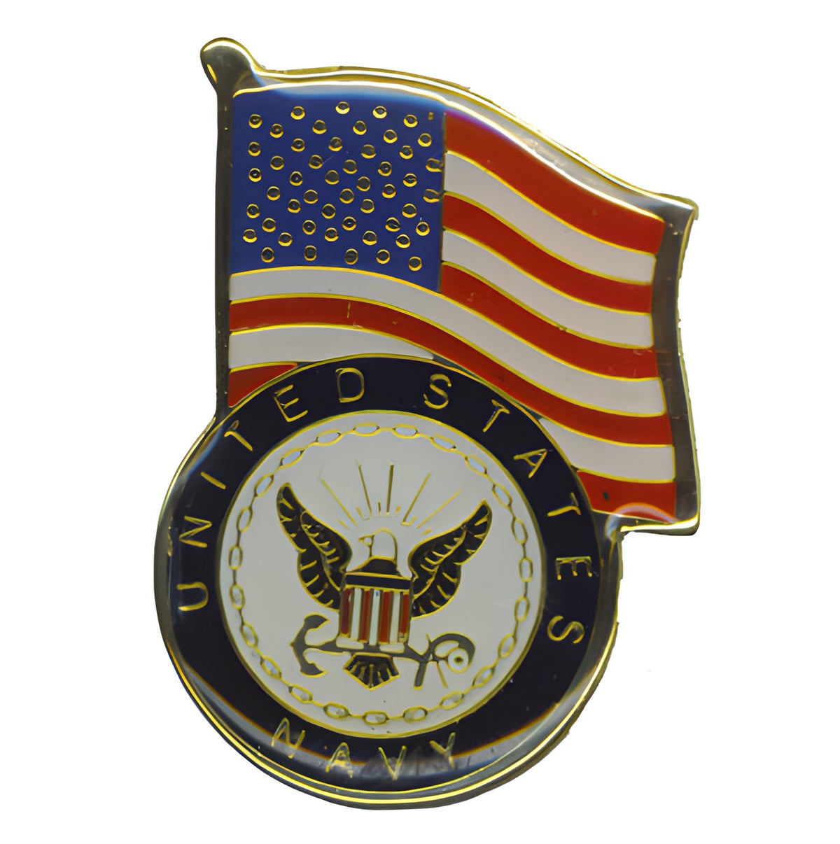 US Navy Flag Lapel Pin