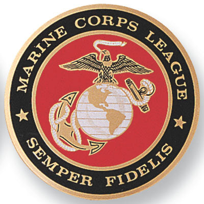 USMC League Semper Fidelis Medal Insert (Etched)