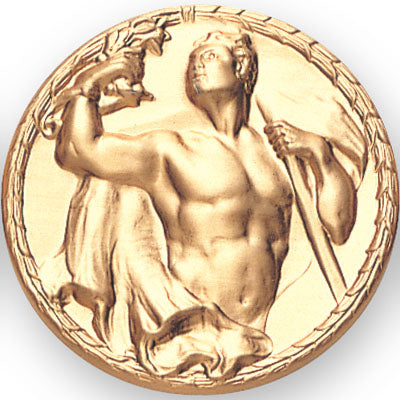 Victory Male Litho Medal Insert