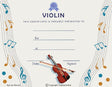 Violin Award Certificate - Free Template