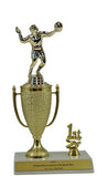 Volleyball 1st, 2nd and 3rd Place Award Cup Trophy