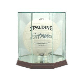 Volleyball Display Case (Glass, Octagon)