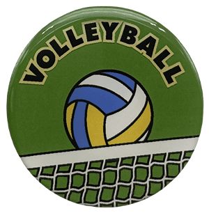 Volleyball 2" Epoxy Insert