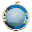Color Volleyball Medal (2 3/16 Inch) - Volleyball