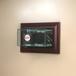 Wall Mounted Double Puck Glass Display Case