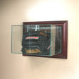 Wall Mounted Glove Glass Display Case