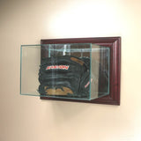 Wall Mounted Glove Glass Display Case