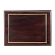 Walnut Finish Certificate Plaque - 8 1/2" x 11"