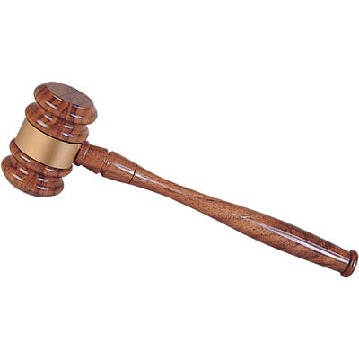 Walnut Finish Gavel