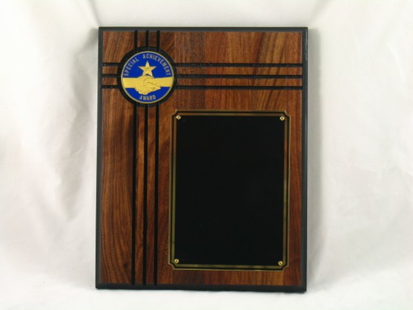 Special Achievement Award Plaque