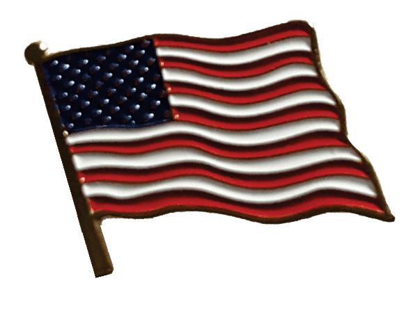 American Flag Lapel Pin