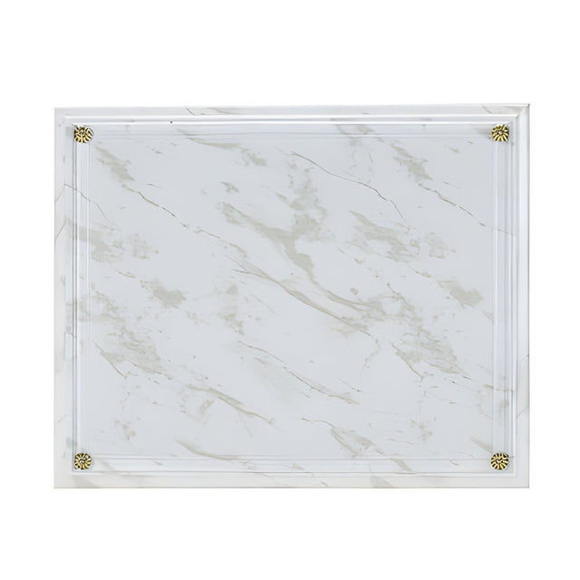 White Diploma Plaque - Fits 8 1/2 x 11 Certificate