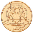 (507405) Litho Wrestling Medal Insert