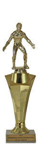 Wrestling Star Column Trophy