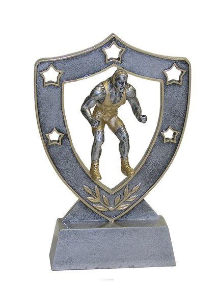 Star Shield Wrestling Trophy
