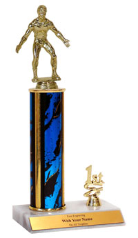 Wrestling 1st, 2nd and 3rd Place Trophy